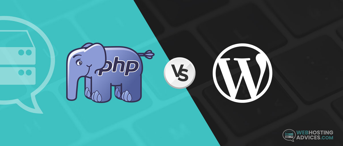 wordpress vs php comparison