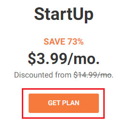 siteground startup plan price