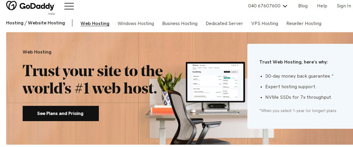 godaddy linux hosting