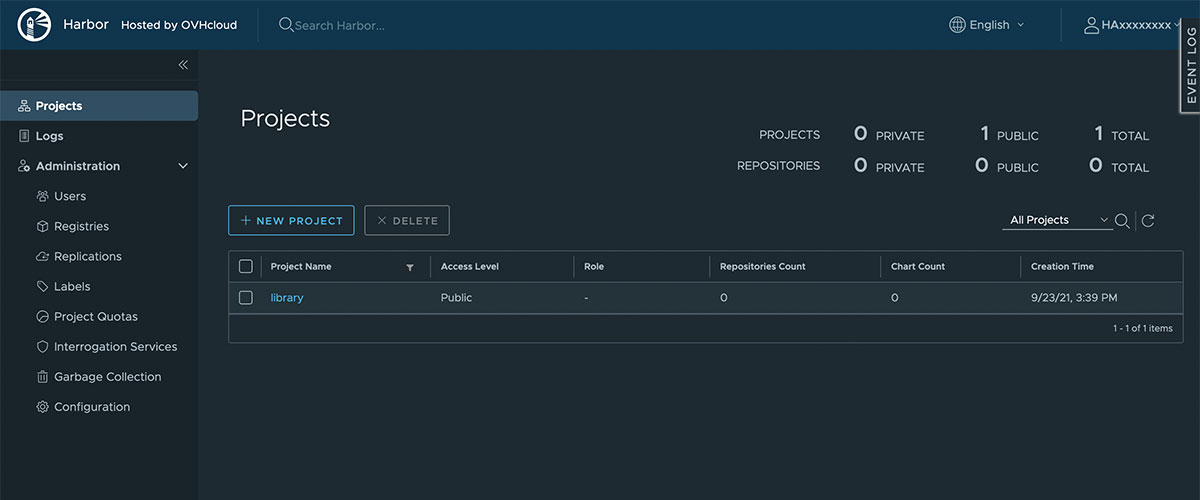 ovh interface