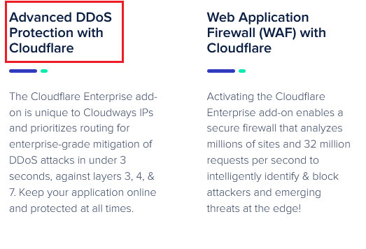 cloudways ddos protection