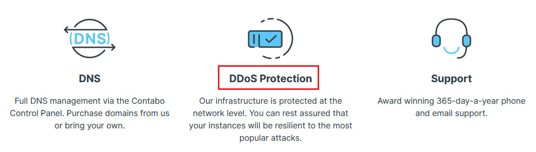 contabo ddos protection