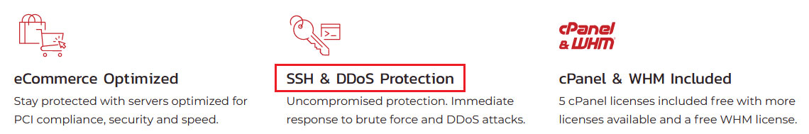 inmotion hosting ddos protection