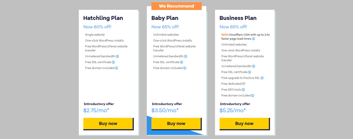 hostgator business plan vs baby plan