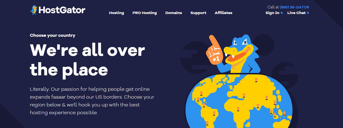 international web hosting hostgator