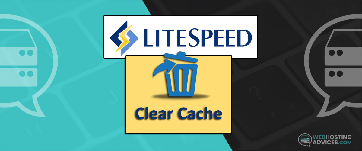 how to clear litespeed cache