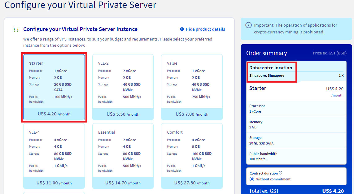 ovhcloud vps starting price