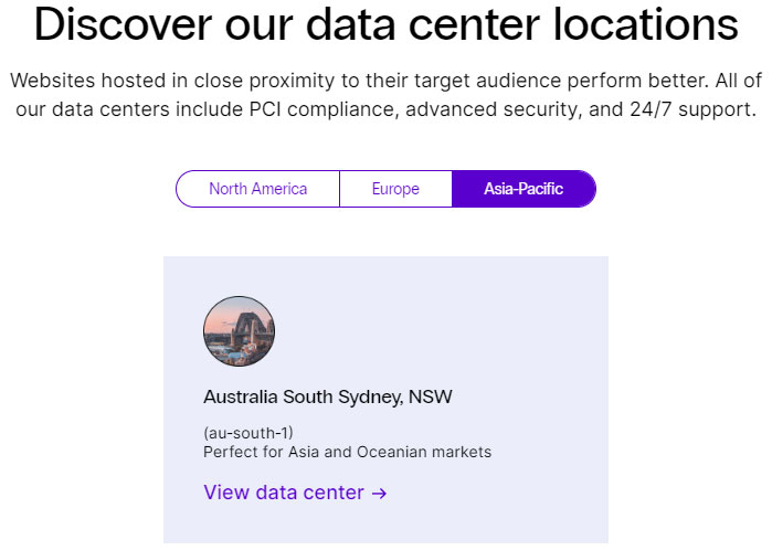 nexcess data center in australia